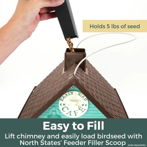 North States Village Collection Early Bird Cafe Birdfeeder