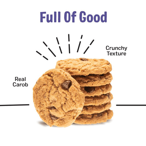 Three Dog Bakery Cookies with Carob Flavored Chips Dog Treats
