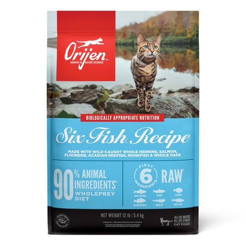 ORIJEN Six Fish Recipe Cat Food (4-lb)