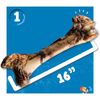 Jack&Pup Mammoth Bone Dog Treats (16 Inch)