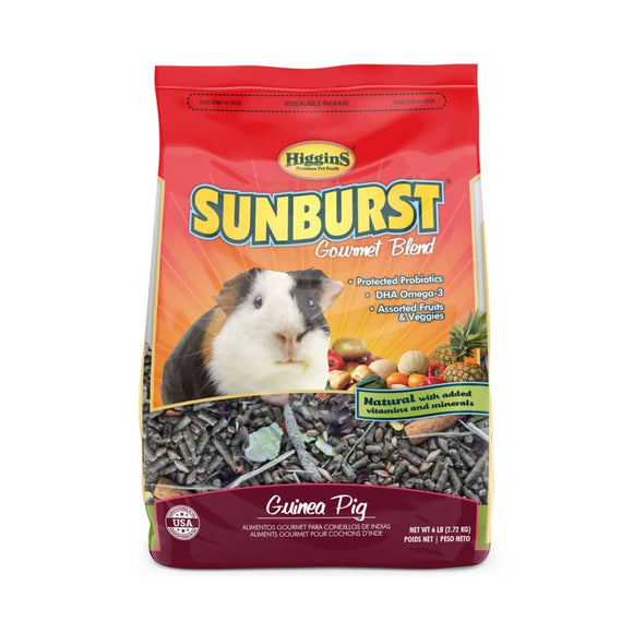 HIGGINS SUNBURST GOURMET BLEND GUINEA PIG (6 LB)