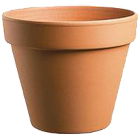 STANDARD CLAY POT (8 INCH, TERRACOTTA)