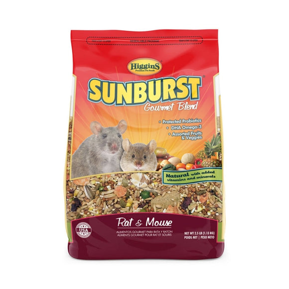 HIGGINS SUNBURST GOURMET BLEND RAT & MOUSE (2.5 LB)