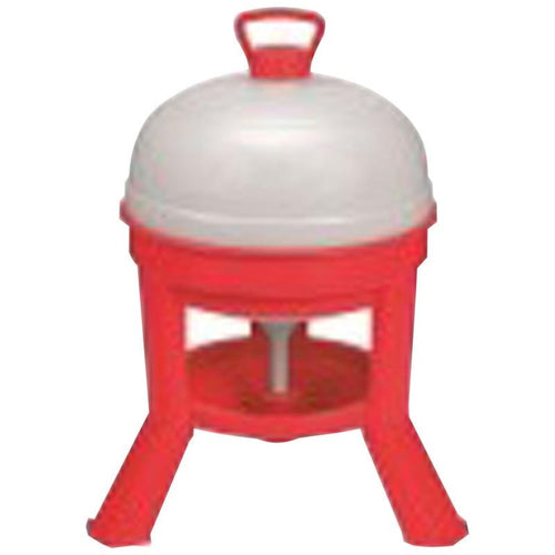 LITTLE GIANT DOME WATERER PLASTIC (5 GAL, RED)