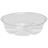 PLASTIC SAUCER (6 INCH, CLEAR)