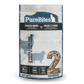 PureBites Chicken & Lamb Liver Freeze Dried Cat Treats