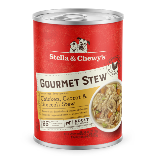 Stella & Chewy's Dog Gourmet Stew Chicken, Carrot & Broccoli Stew